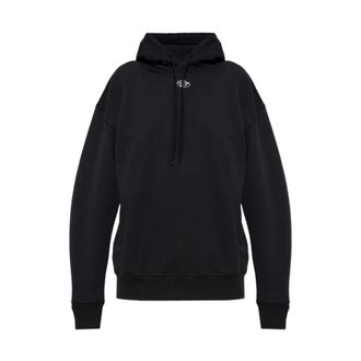 Diesel Truien - Dames - Hoodies - Zwart - S - Hoodies & sweatvesten