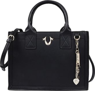 True Religion Modern Edge Charm Tote in Black at Nordstrom Rack
