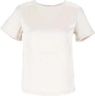 Max Mara Camiseta Gilbert - Tops - Mujer - Blanco - XL