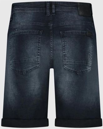 Circle Of Trust Vervaagde Blauwe Zomershort - Heren - Denim shorts - Blauw - W28 - Linnen - Korte Broeken