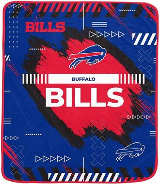 Pegasus Sports Buffalo Bills Nfl Team Modern Graphic Fleece Blanket