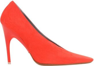 Balenciaga Orange Slip-on Pump
