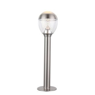 Netlighting Callisto Outdoor Bollard Stainless Steel IP44 LED 3000K in Grey
