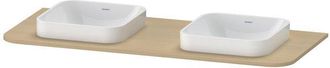 Duravit Consola Duravit Happy D.2 Plus, 1300x550 Mm, 2 Recortes, Para