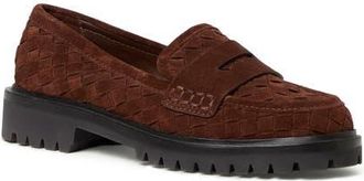 Loeffler Randall Rina Penny Loafer in Espresso at Nordstrom, Size 10.5