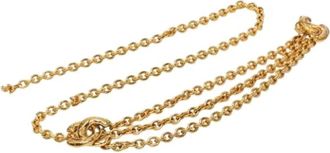 Chanel Cintura a catena Matelass&eacute; Pre-owned - - Pre-owned - Donna - Giallo - ONE SIZE