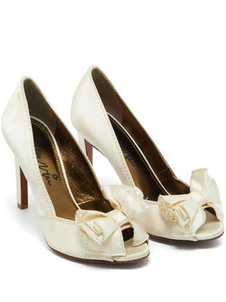 Lanvin Pumps met strikdetail - Beige