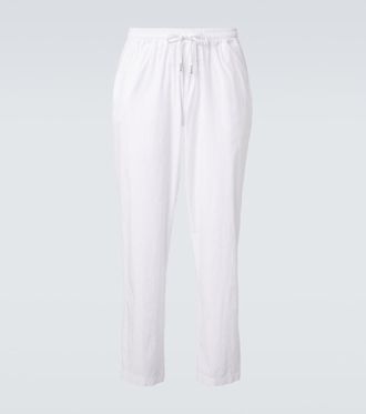 Fedeli Cotton-blend straight pants
