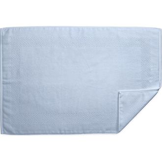Matouk Lotus Bath Mat in Sky Blue at Nordstrom