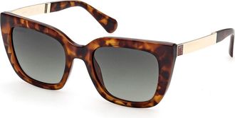 Max & Co. MO0157 53P Womens Sunglasses Tortoiseshell Size 52