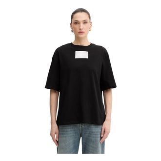 Just Cavalli Katoenen T-shirt - Dames - Tops - Zwart - Maat: S Katoen