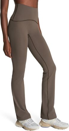 Spanx SPANXshape Booty Boost Flare Pants in Mineral at Nordstrom, Size X-Large