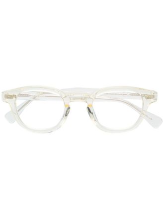Epos Bronte round-frame glasses - unisex - Acetate - One Size - White