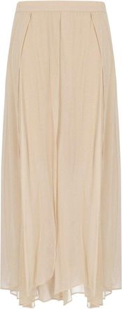 Marella GONNA LUNGA ZATTERA BEIGE MARELLA