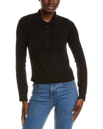 Naadam Cloud Cashmere Polo Sweater