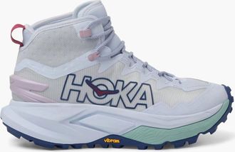 Hoka One One Womens Mafate Hiking Boots In Ambient Blue/blueberry