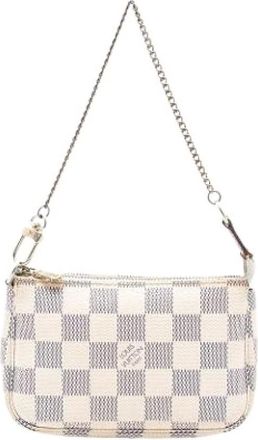 Louis Vuitton Pre-owned Mini Bags, female, White, Size: ONE SIZE Pre-owned Mini Pochette Accessoires