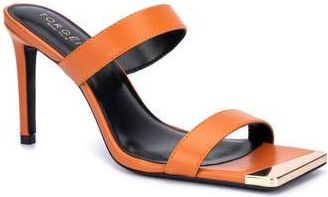 Torgeis Antilles Sandal in Orange at Nordstrom Rack, Size 6