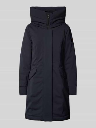 Peuterey Steppmantel mit Stehkragen Modell EMIN in Dunkelblau, Gr&ouml;&szlig;e 42