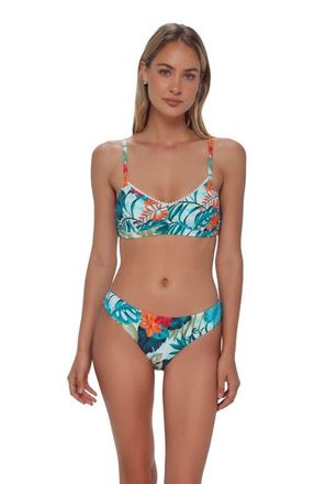 Swim Systems Chloe Bikini Swim Bottoms in Tiki Tango Rib at Nordstrom, Size X-Small