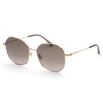 Jimmy Choo London Womens 58mm Brown Sunglasses