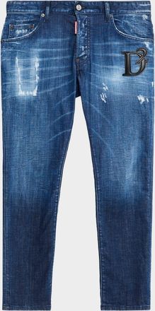 Dsquared2 Mens Slim Distressed Skater Jeans