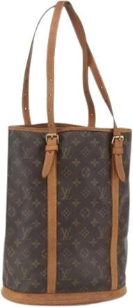 Louis Vuitton Pre-owned Bucket Bags, female, Brown, Size: ONE SIZE Pre-owned Bucket Bag