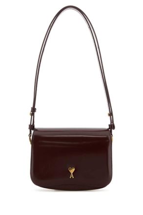Ami Cherry Glazed Shoulder Bag