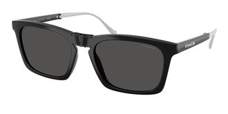 Coach HC8455 CDP54 500287 Mens Sunglasses Black Size 56