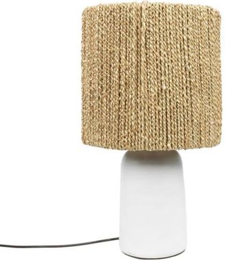 Bazar Bizar Lámpara de mesa fibras naturales 45cm