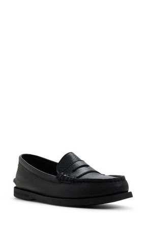 Sperry Top-Sider Authentic Original Leather Penny Loafer in Black at Nordstrom, Size 10.5