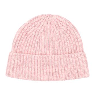 Lisa Yang Mianzy Beanie - Dames - Accessoires - Roze - Maat: ONE Size Kasjmier