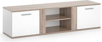 Vicco Mueble Bajo Para Tv Novelli, Sonoma, 155 X 41 Cm