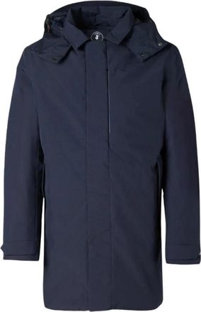 Save The Duck Nestor Gewatteerde Jas - Heren - Parka Jassen - Blauw - 2XL - Leer - Jassen