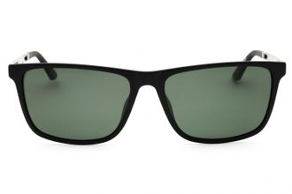 Harley-Davidson HD0970X Polarized Rectangular Sunglasses - Black