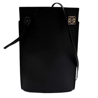 Loewe Pre-owned Dice Pocket Classic Calf Shoulder Bag - Dames - Vintage Schoudertas - Zwart - ONE Size - Leer - Vintage