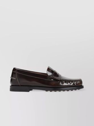 Tod's leather loafers