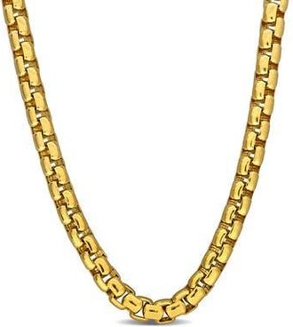Delmar Box Link Chain Necklace in Gold at Nordstrom Rack
