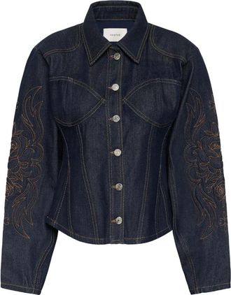 Gestuz Blusas y Camisas - Jackets - Mujer - Azul - 2XL