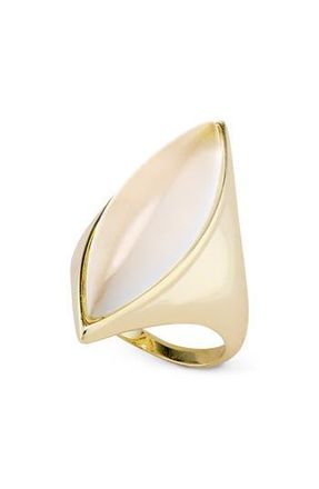 House of Frosted Chalcedony Future Ring in Gold at Nordstrom Rack, Size 7