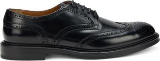Doucal's Scarpe Stringate in Pelle di Vitello - - Shoes - Uomo - Nero - 42 EU