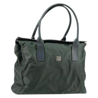 Celine Pre-owned Tote Bags, female, Green, Size: ONE SIZE Pre-owned Vintage Tote Bag