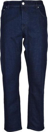 Pantaloni Torino Reggae Tapered Jeans - Heren - Regular Fit Jeans - Blauw - W40 - Katoen - Jeans