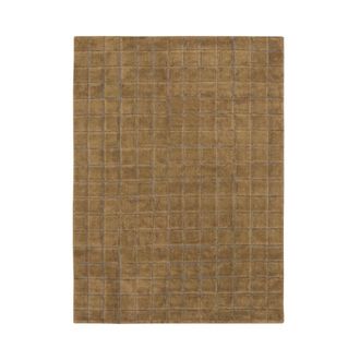 Lorena Canals Alfombra de lana lavable mosaico ocre - 170 x 240 cm