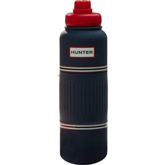 Hunter GoGrip Hydration Stainless Steel Tumbler with Carry Handle in Dress Blue at Nordstrom