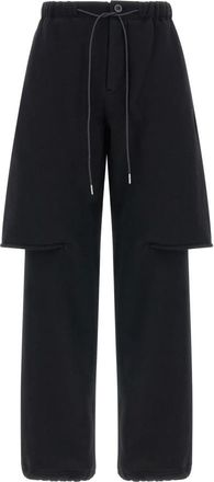 sacai Broeken, Dames, Zwart, S, Broeken