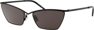 Saint Laurent Zonnebril SL 637 - Dames - Zonnebrillen - Zwart - 57 MM - Accessoires