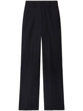 Off-white Black Black Formal Over Wool Trousers