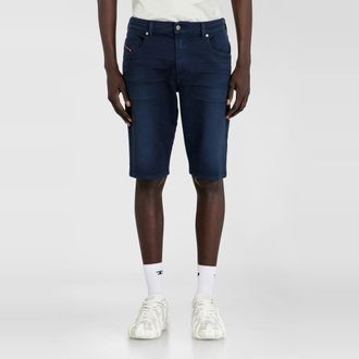 Diesel Slim shorts in coloured denim - Denim short pants - Man - Blue