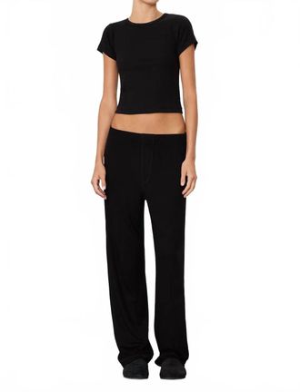&Eacute;terne Lounge Relaxed Pant In Black